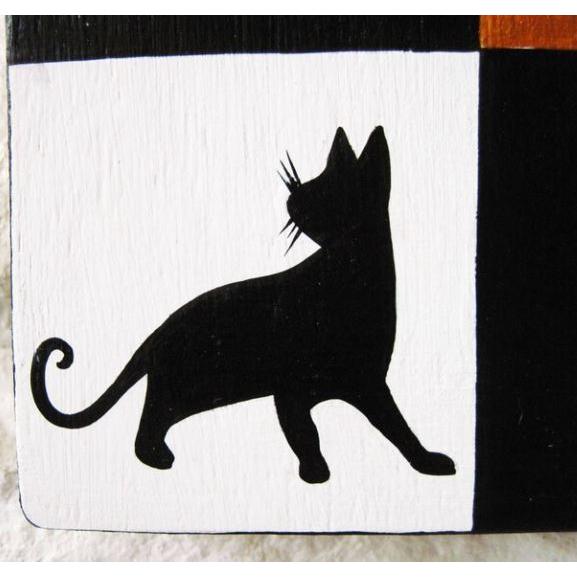 猫 掛け時計 壁掛け時計 おしゃれ かわいい 木製 手作り ハンドメイド グッズ 雑貨 猫雑貨 猫グッズ プレゼント Nsbabab セレクトショップ Hassi 通販 Yahoo ショッピング