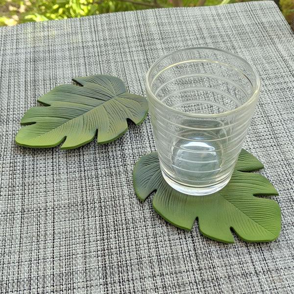 南国風 葉っぱのコースター |  | 07