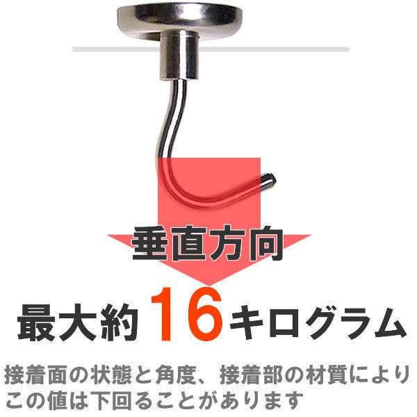 マグネットフック 超強力 32mm ロングフック 5個 ネオジウム磁石 |  | 06