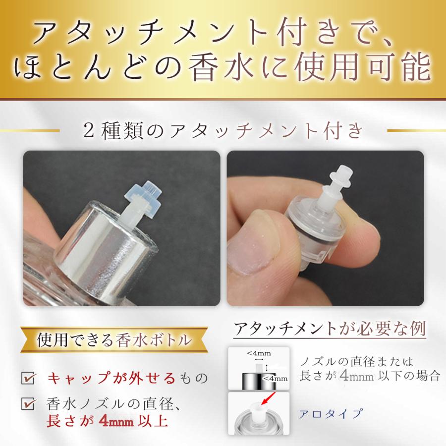 アトマイザー 香水 クイック チャージ 5ml 簡単詰め替え メンズ レディース ガラス ミスト スプレー ミスト おしゃれ |  | 20