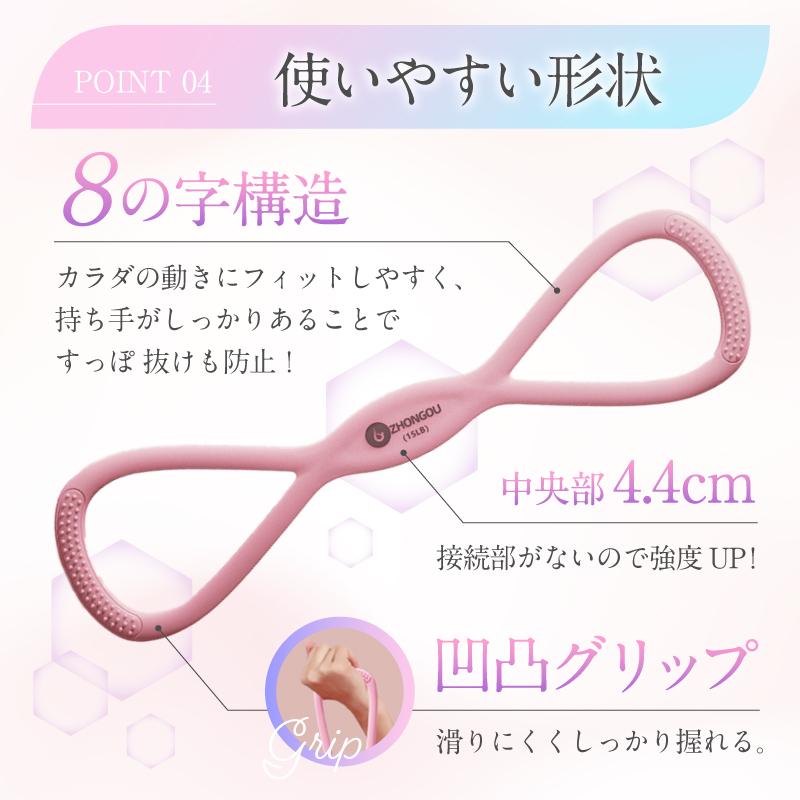 ストレッチバンド トレーニングチューブ ゴムチューブ 筋トレ