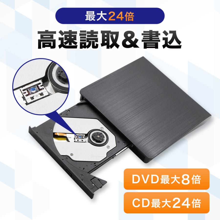 ✳️外付けDVD・CDドライブ DVDレコ CD・DVD-Rプレイヤー Amazon.co.jp: DETROVA 外付けDVD/CDドライブ DVDレコ CD/DVD-R