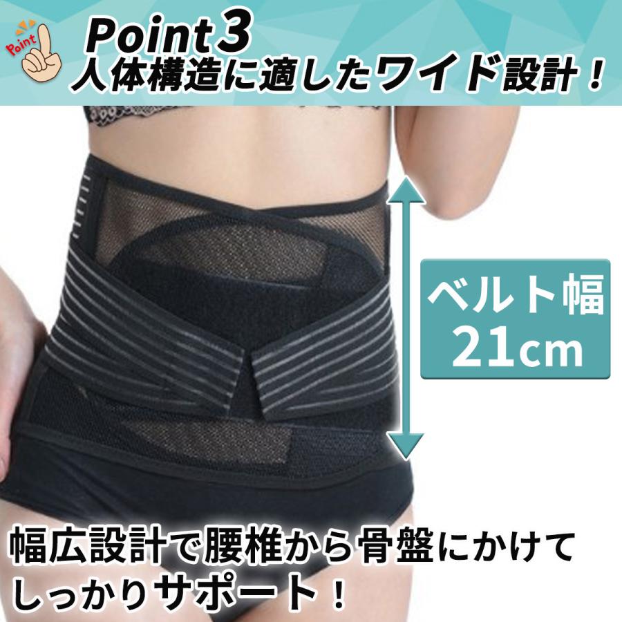 腰痛ベルト 腰痛コルセット 夏用 骨盤ベルト 骨盤矯正 腰ベルト