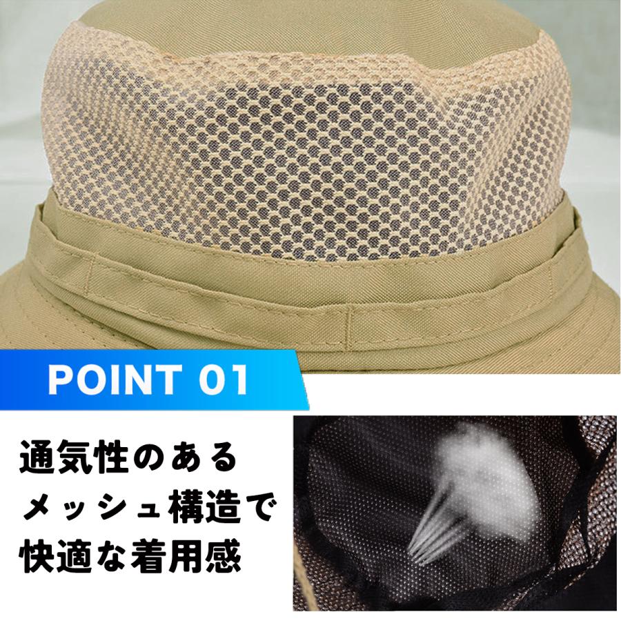 サファリハット 帽子 クリップ メンズ レディース uv カット キャップ 大きいサイズ ランニングキャップ 日除け |  | 07
