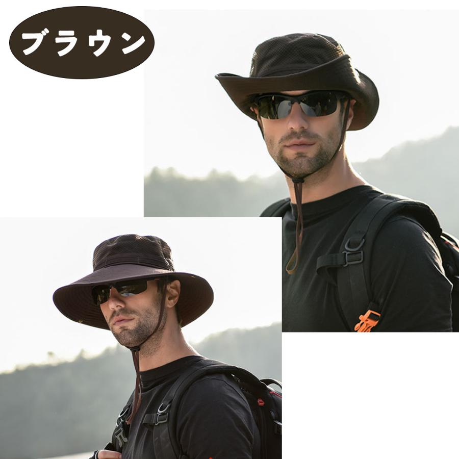 サファリハット 帽子 クリップ メンズ レディース uv カット キャップ 大きいサイズ ランニングキャップ 日除け |  | 11