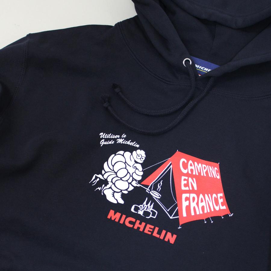 ミシュラン MICHELIN プルパーカー PO Sweat Hoodie / Camp / Michelin / Navy  ネイビー パーカー フード ビバンダム プルパーカー おしゃれ かっこいい | ミシュラン | 01