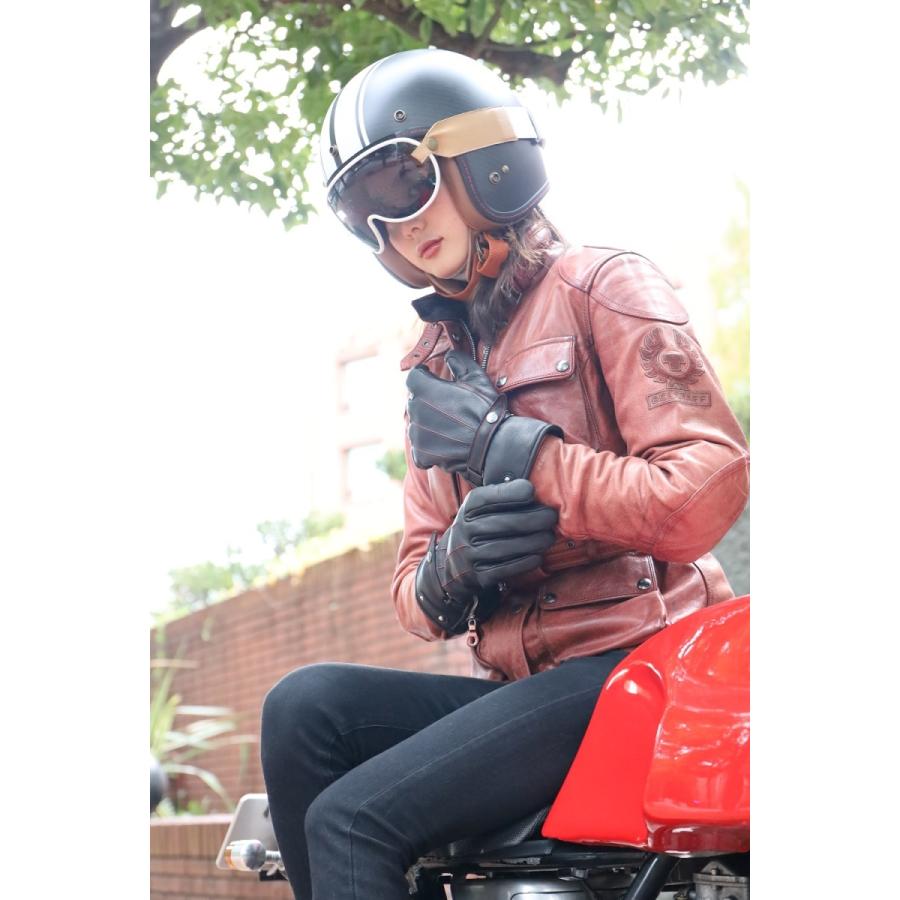 極美品】プラダ レザー 手袋 黒 ビジュー シルクライニング 7.5