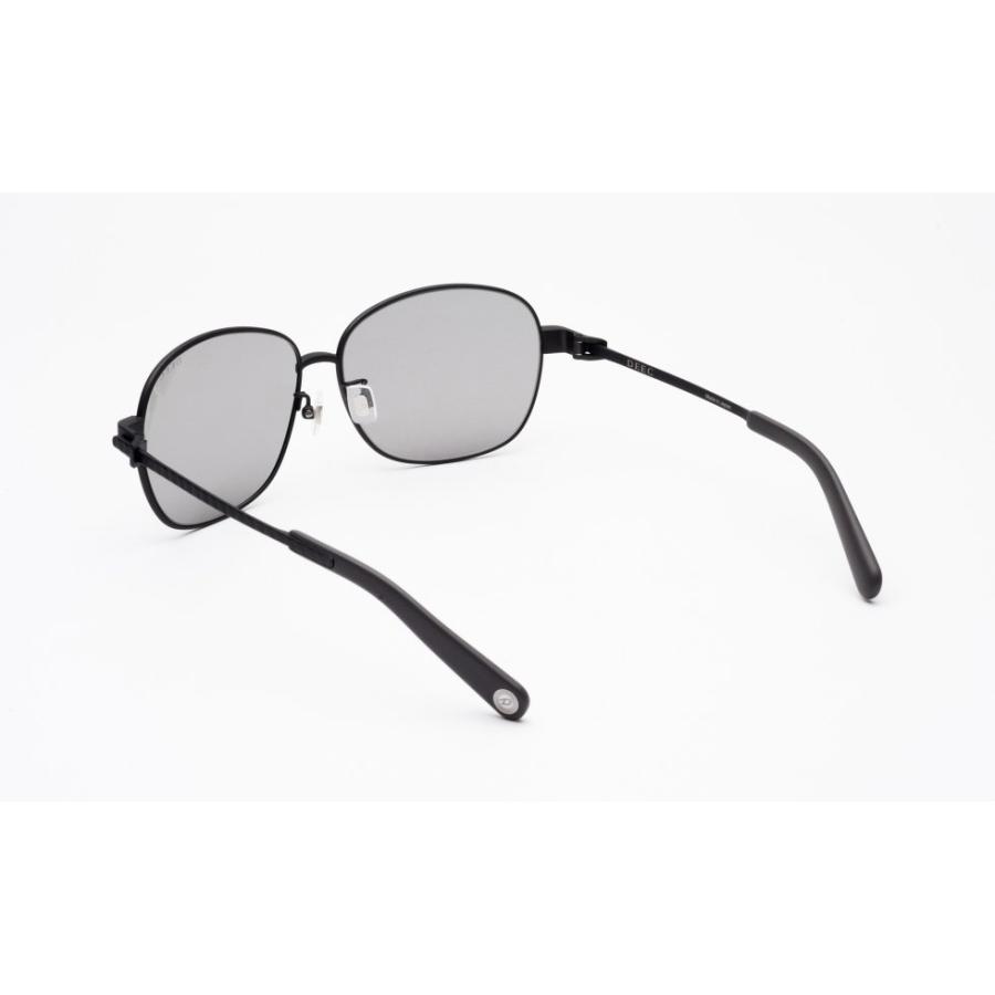 DEEC Nivel -unisex- ディーク ニベル ユニセックス 1514 Matte Black / Grey (マットブラック/グレー) 　ユニセックスサングラス　 チタンフレーム 日本製 鯖江_1