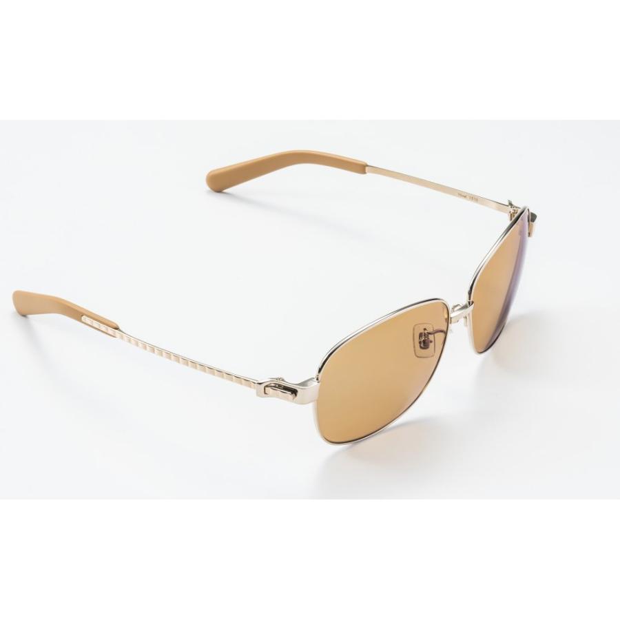 DEEC Nivel ディーク ニベル Pink Gold/Rose Brown (ピンクゴールド/ローズブラウン) 　Gold / Brown (ゴールド/ブラウン)　 サングラス  日本製 鯖江_8