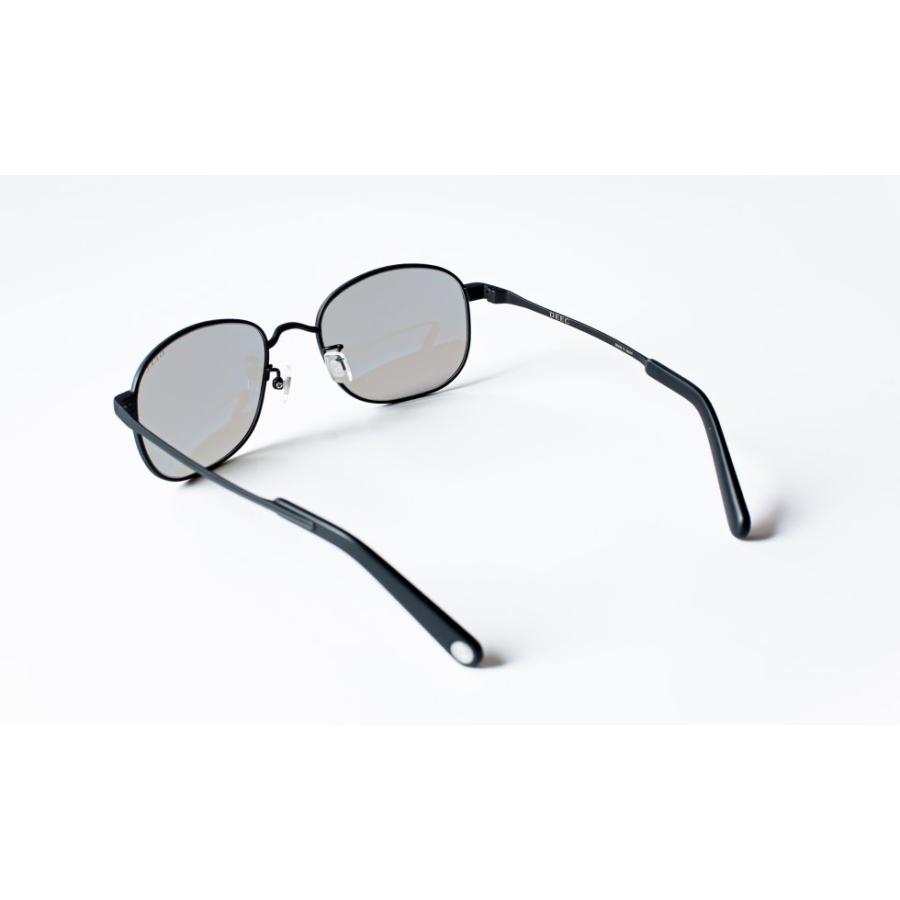 DEEC SILVERSTONE ディーク シルバーストーン 1904 Blue Mirror / Matte Black (ブルーミラー/マットブラック) ブルーミラー仕様 チタンフレーム 日本製 鯖江の画像