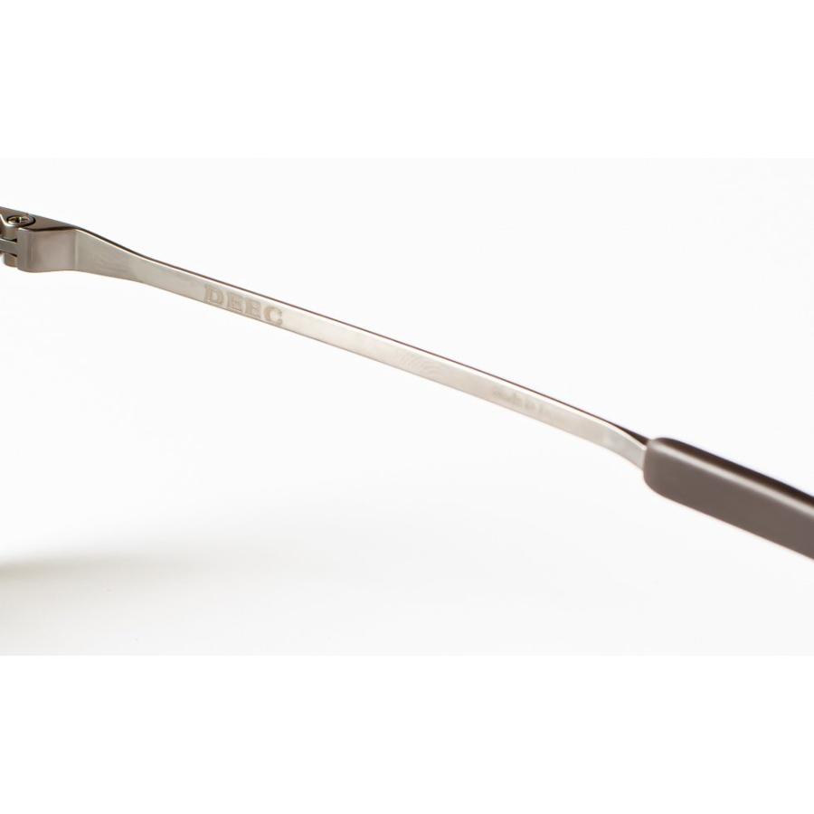 DEEC SILVERSTONE シルバーストーン Matte Gold / Brown (マットゴールド/ブラウン)　 Matte Silver / Grey (マットシルバー/グレー)　サングラス  日本製 鯖江_6