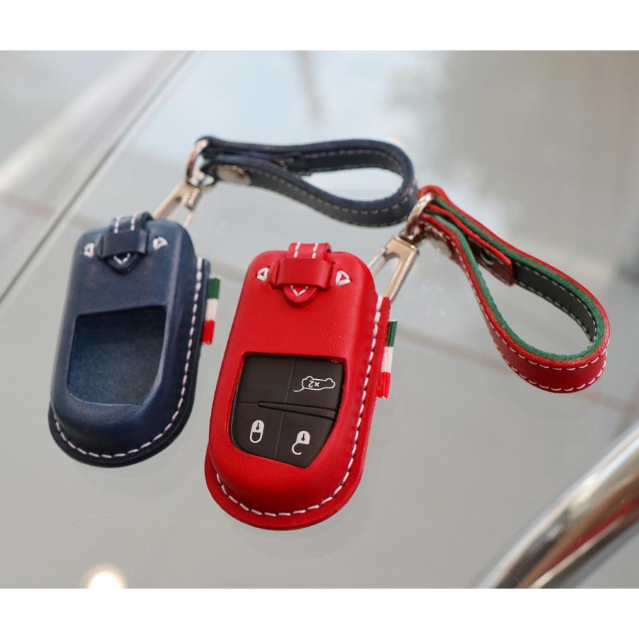 FIAT フィアット 500X スマートキーケース 専用 牛本革 ベルト