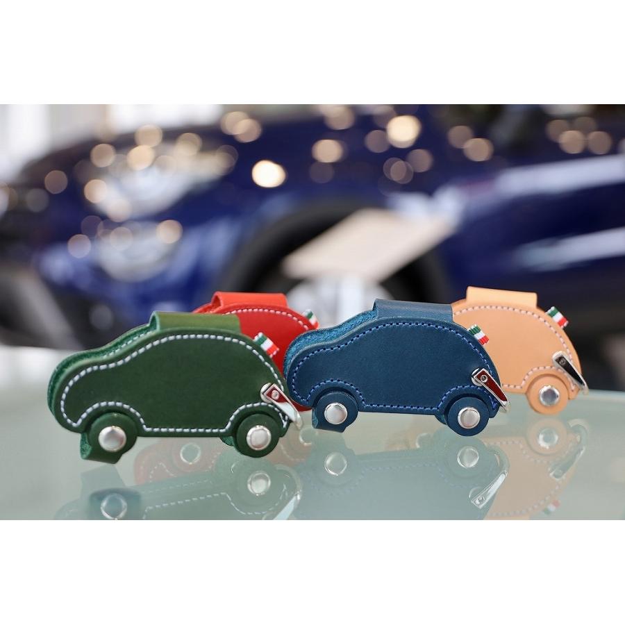 FIAT 500 ASSO 金属製キーケース ino la design アルミキーカバー Fiat500 / ABARTH500 / Fiat Panda