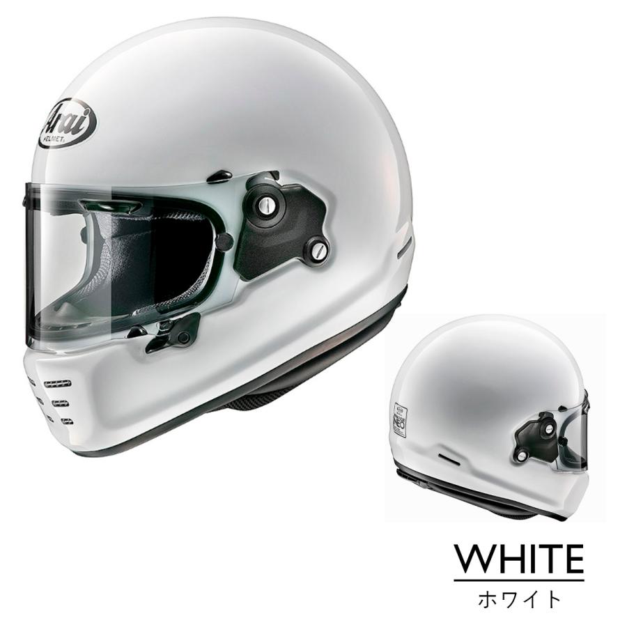 Arai Rapid Neo UMA 白 フルフェイス 57.58㎝ アライ Arai ヘルメット RAPIDE-NEO（ ラパイド・ネオ ） アライ フルフェイス