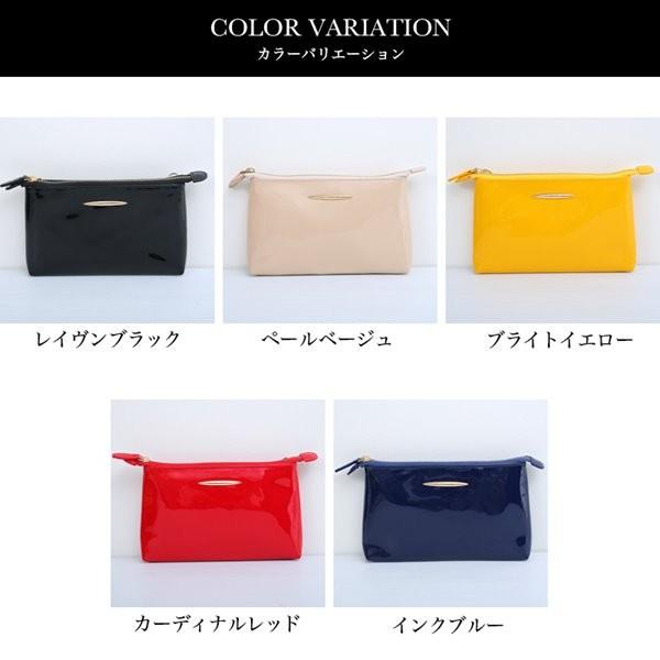 選べる5色 Gucciny&Co 使い方自由の2way エナメルウォレット