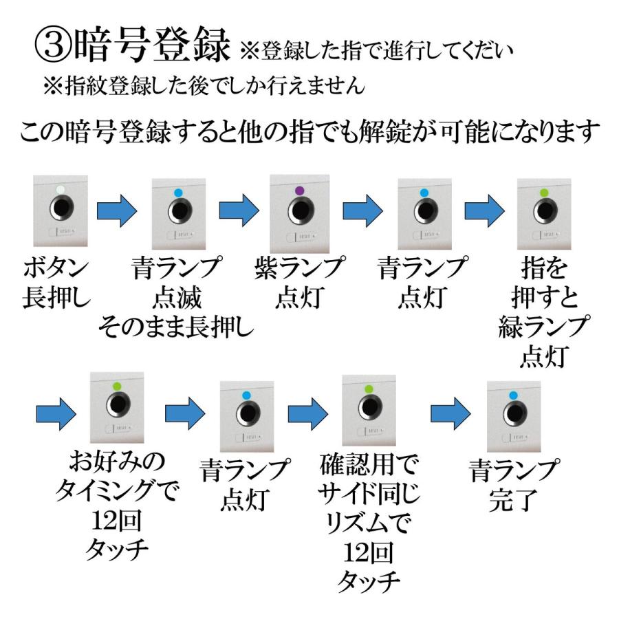 最大50指紋登録】指紋認証セキュリティボックス 金庫 USB給電対応 防犯