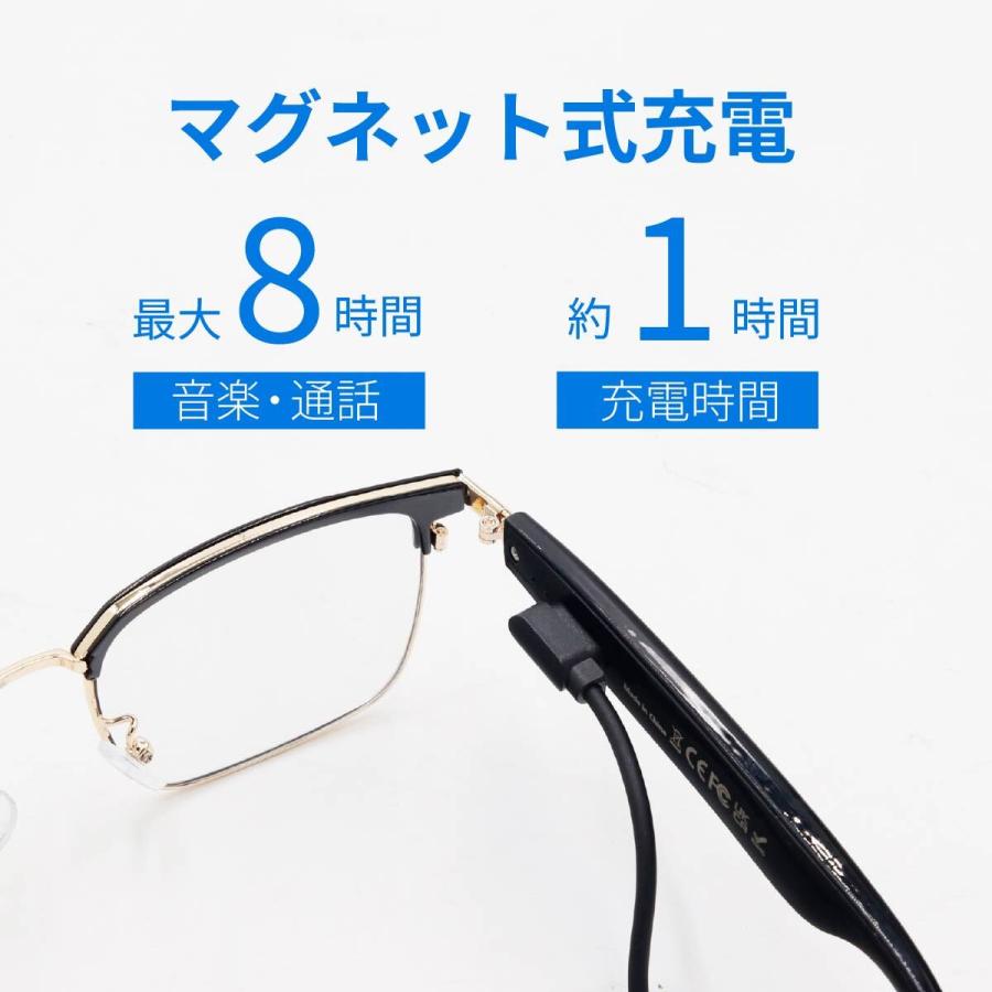 スマートブルートゥース眼鏡　スマートメガネ　アンチブルーライト スマートグラス Bluetooth メガネ Bluetoothサングラス ワイヤレス