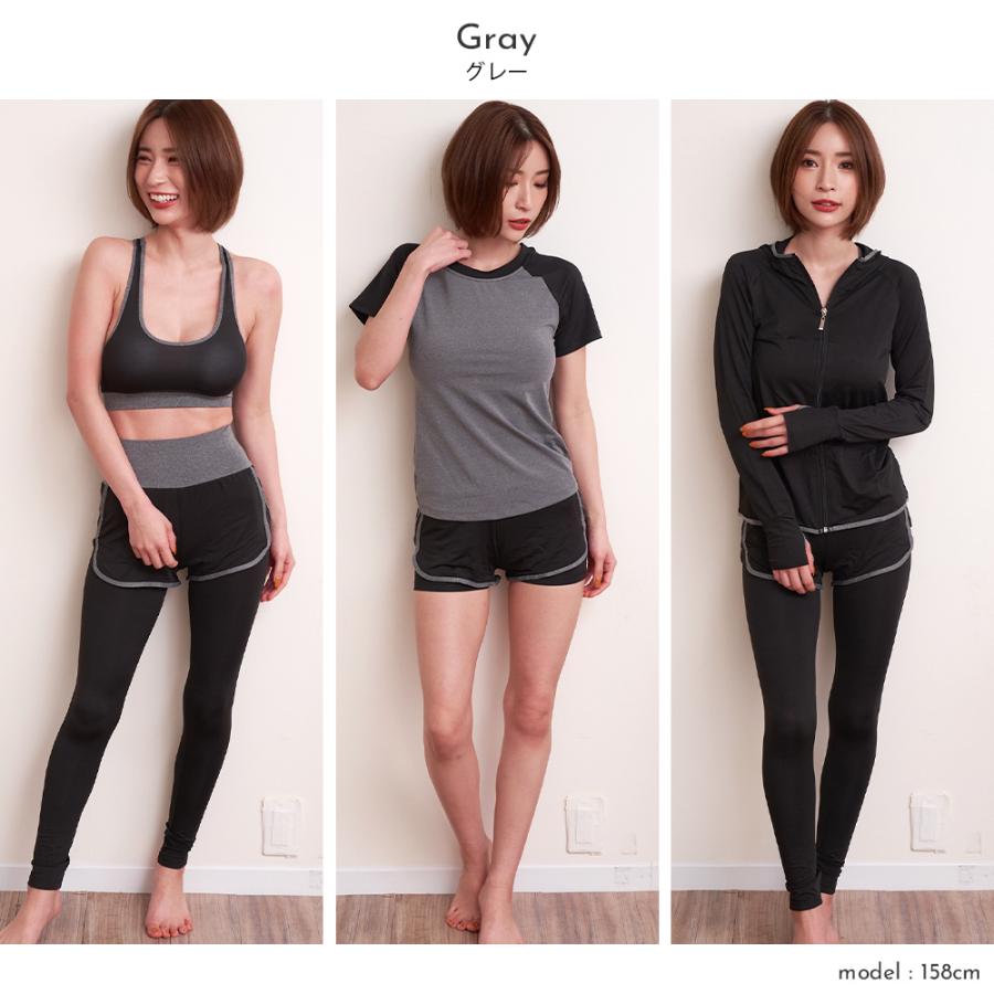 フィットネス ウェア レディース 5点セット 上下セット ヨガウェア