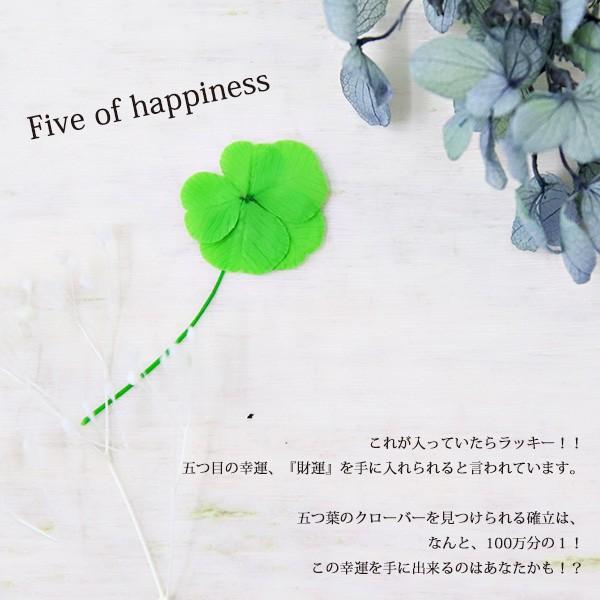 Alice flower（アリスフラワー） 四葉のクローバー ハーバリウム