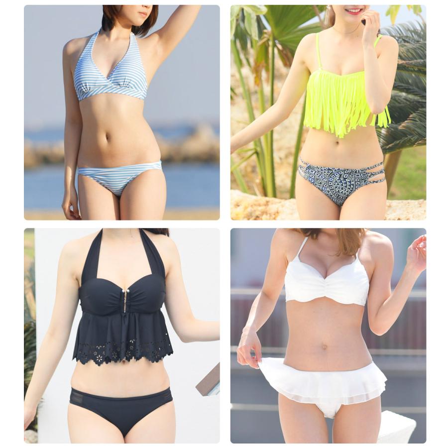 福袋 水着 レディース 5点 ラッシュガード ＆ インナーショーツ 水着3