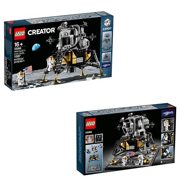 LEGO レゴ クリエイターエキスパート 10266 NASA アポロ11号 月着陸船 