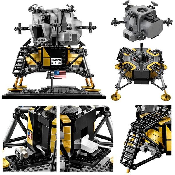 LEGO レゴ クリエイターエキスパート 10266 NASA アポロ11号 月着陸船 