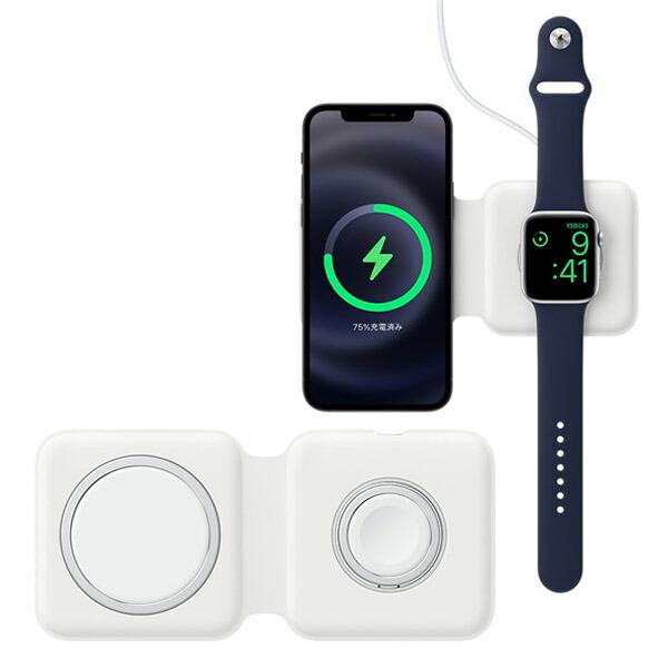 WEB限定】MagSafe デュアル充電パッド iphone アップル 充電器 MagSafe
