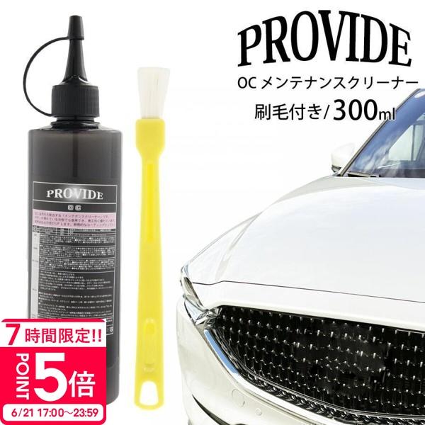 プロヴァイド OC メンテナンスクリーナー 300ml 刷毛付き PROVIDE
