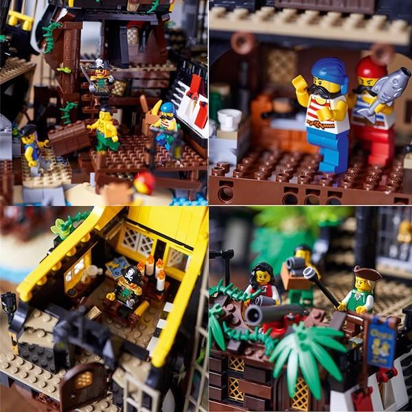 レゴ LEGO アイデア 赤ひげ船長の海賊島 21322 ブロック おもちゃ｜cavatina｜04