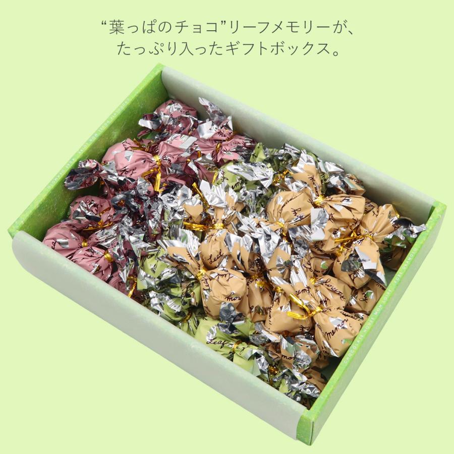 モンロワール リーフメモリー ギフトボックス 55個入り チョコ 個包装