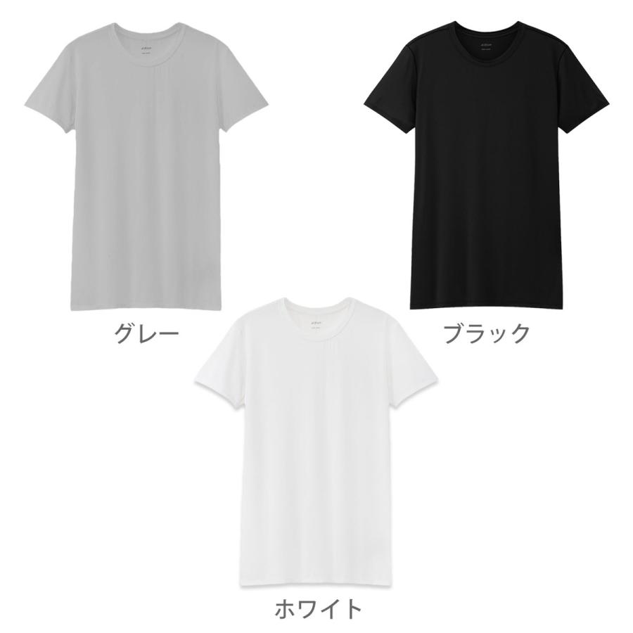ユニクロ エアリズム メンズ クルーネックt 半袖 Tシャツ インナー アンダーウェア 薄手 ドライ クール 冷感 肌着 ギフト Uni 034 カヴァティーナ レディース通販館 通販 Yahoo ショッピング