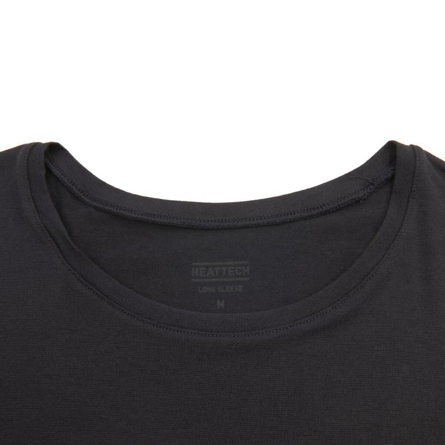 ユニクロ ヒートテック Tシャツ 長袖 ロンT 丸首 あったか