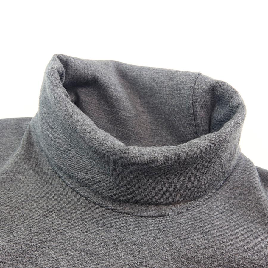 の*ん様 UNIQLO ユニクロ 超極暖ヒートテックタートルネック グレー 　L ユニクロ 超極暖 UNIQLO メンズ ヒートテック ウルトラウォーム