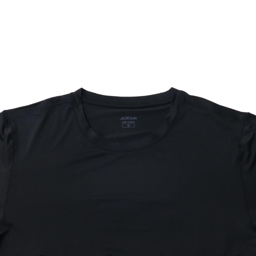 ユニクロ メンズ エアリズムクルーネックT （ 長袖 ） エアリズム ロン