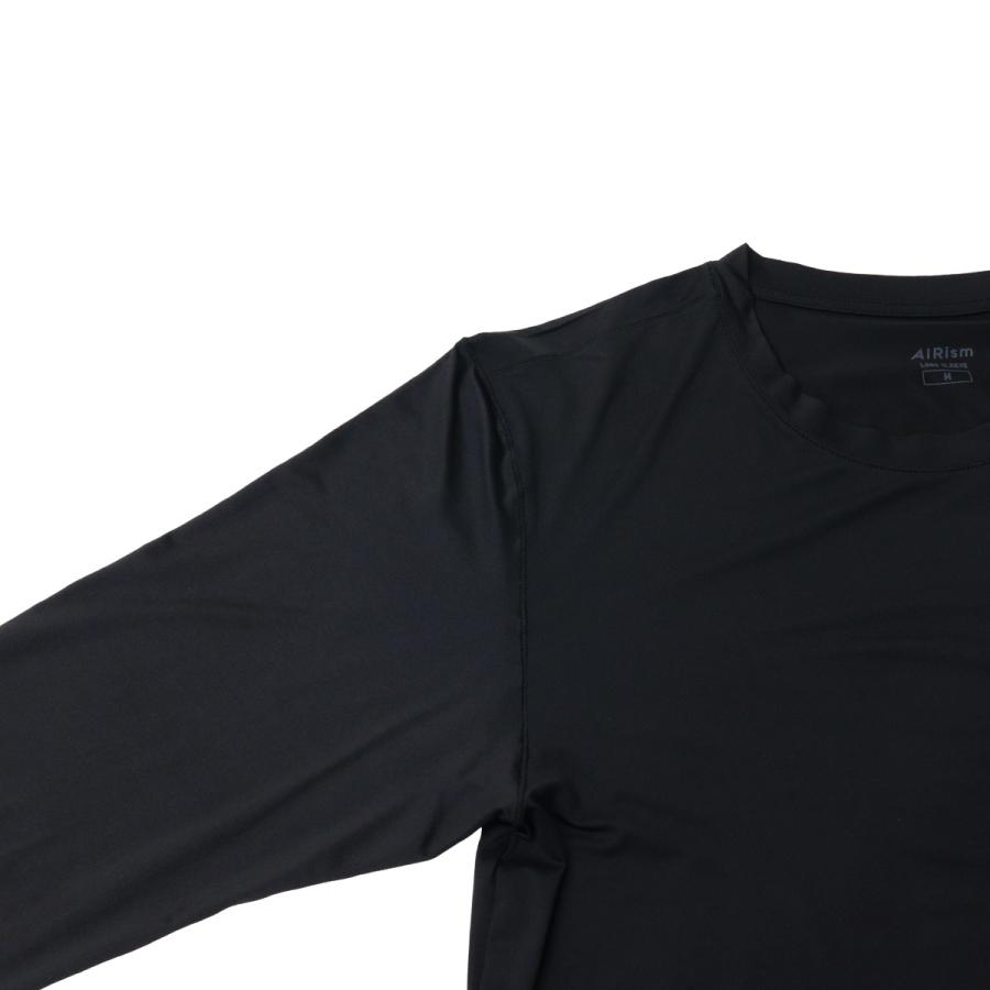 ユニクロ メンズ エアリズムクルーネックT （ 長袖 ） エアリズム ロン