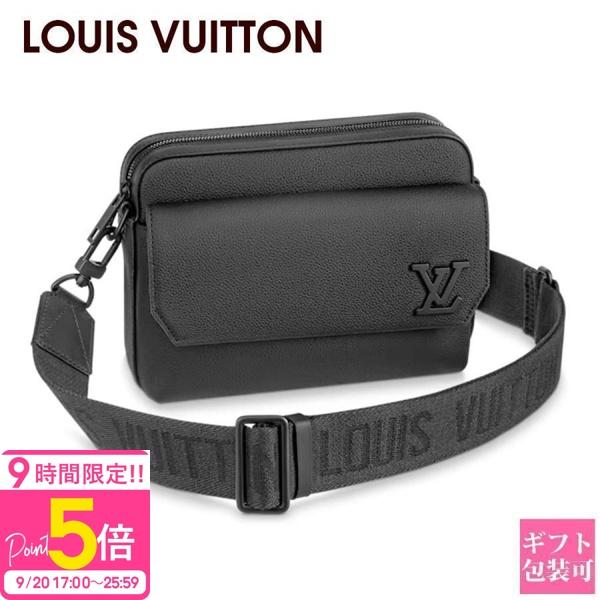 【期間限定価格】Louis Vuitton ボディバッグ ブラック ルイヴィトン バッグ メンズ LOUIS VUITTON ボディバッグ カウハイド