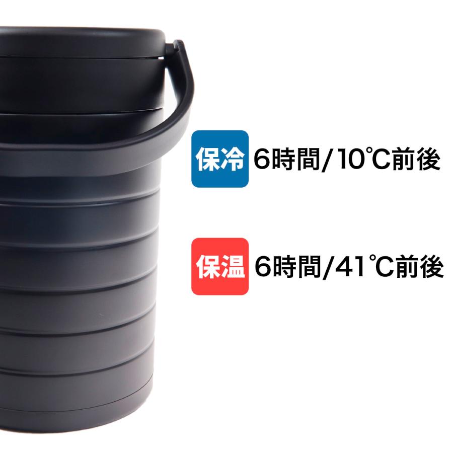 ワークマン WORKMAN 真空ハイブリッドコンテナ ブラック FCD22 500ml
