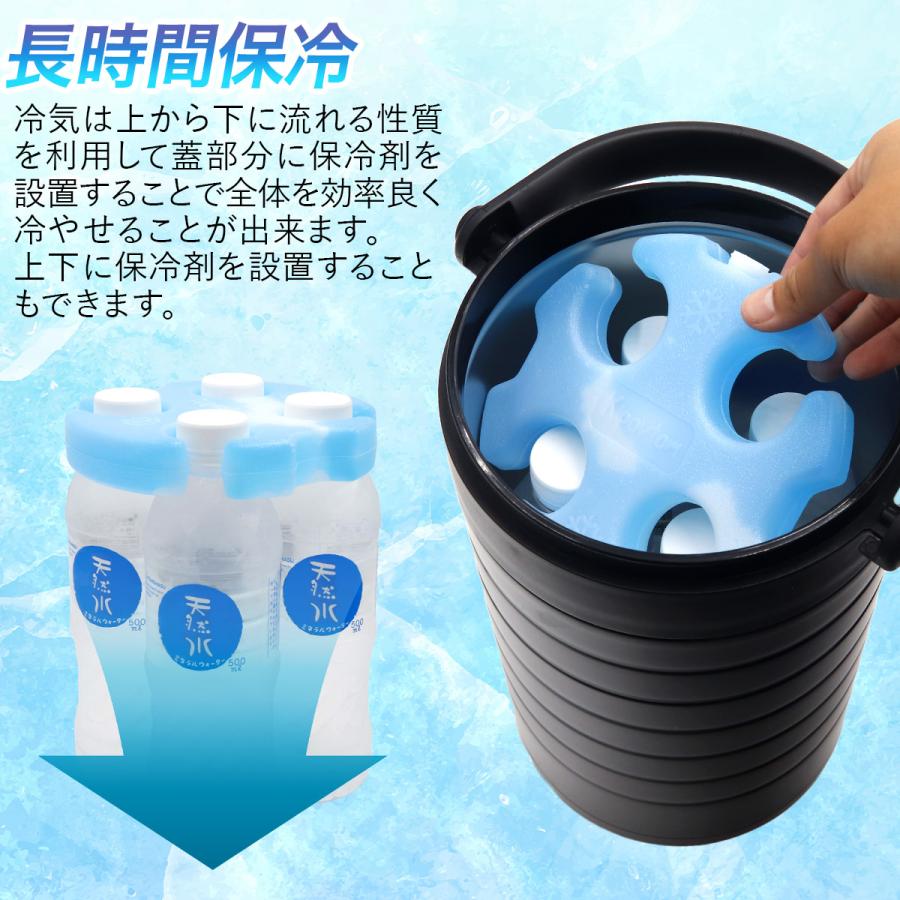 専用保冷剤付き ワークマン 真空ハイブリッドコンテナ ブラック