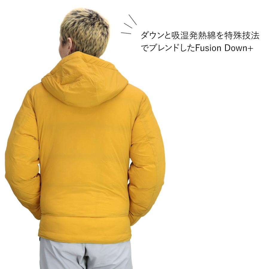 ワークマン GIGA PUFF フュージョンダウン フーディー HD012 ダウン