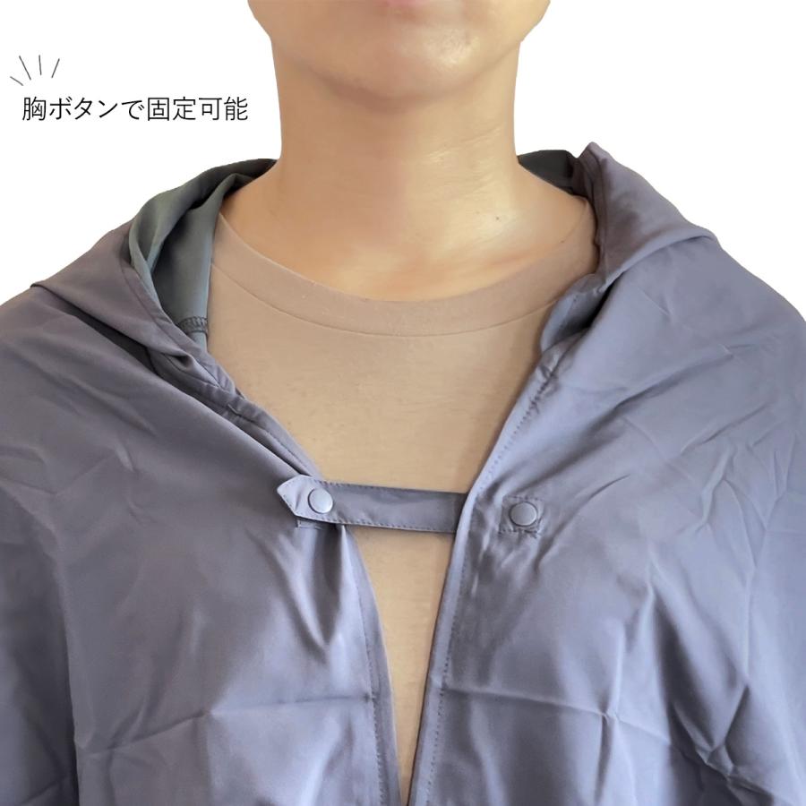 ワークマン XShelter エックスシェルター 暑熱α ポンチョ XS316 UV