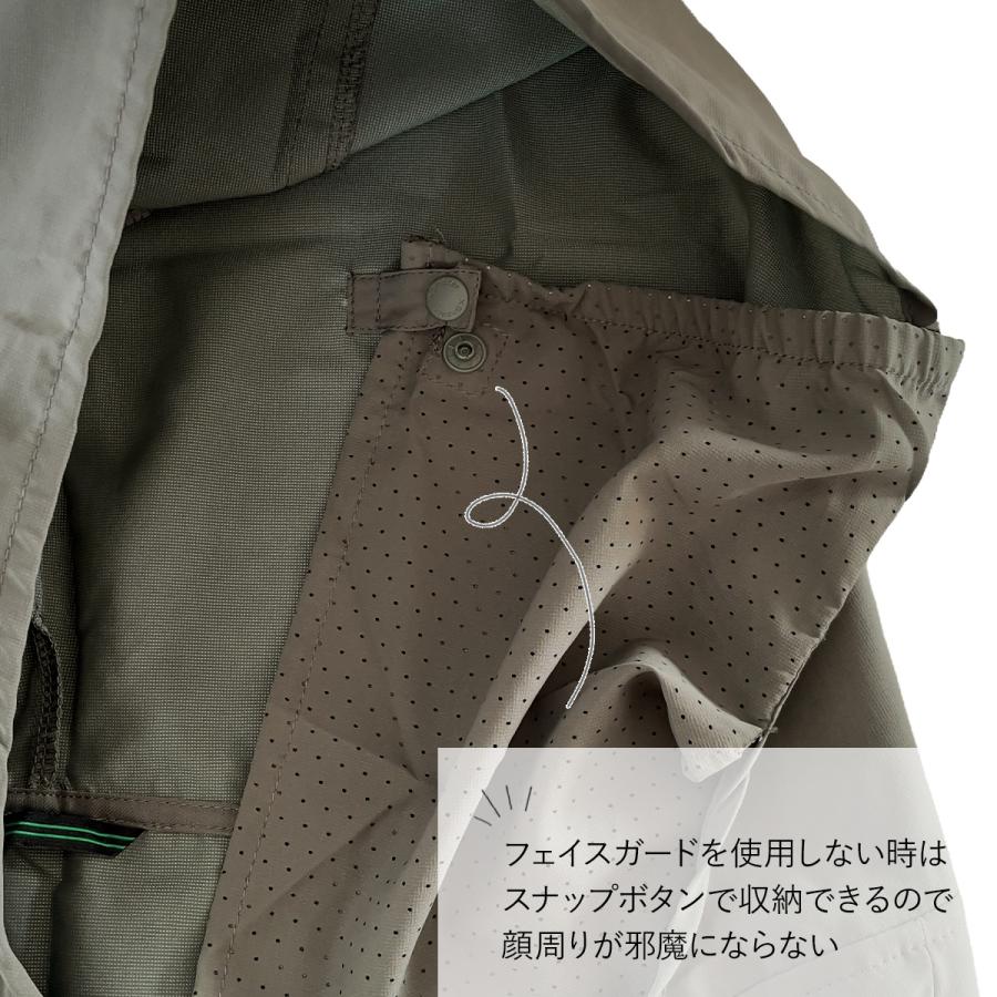 ワークマン XShelter エックスシェルター 暑熱α ポンチョ XS316 UV