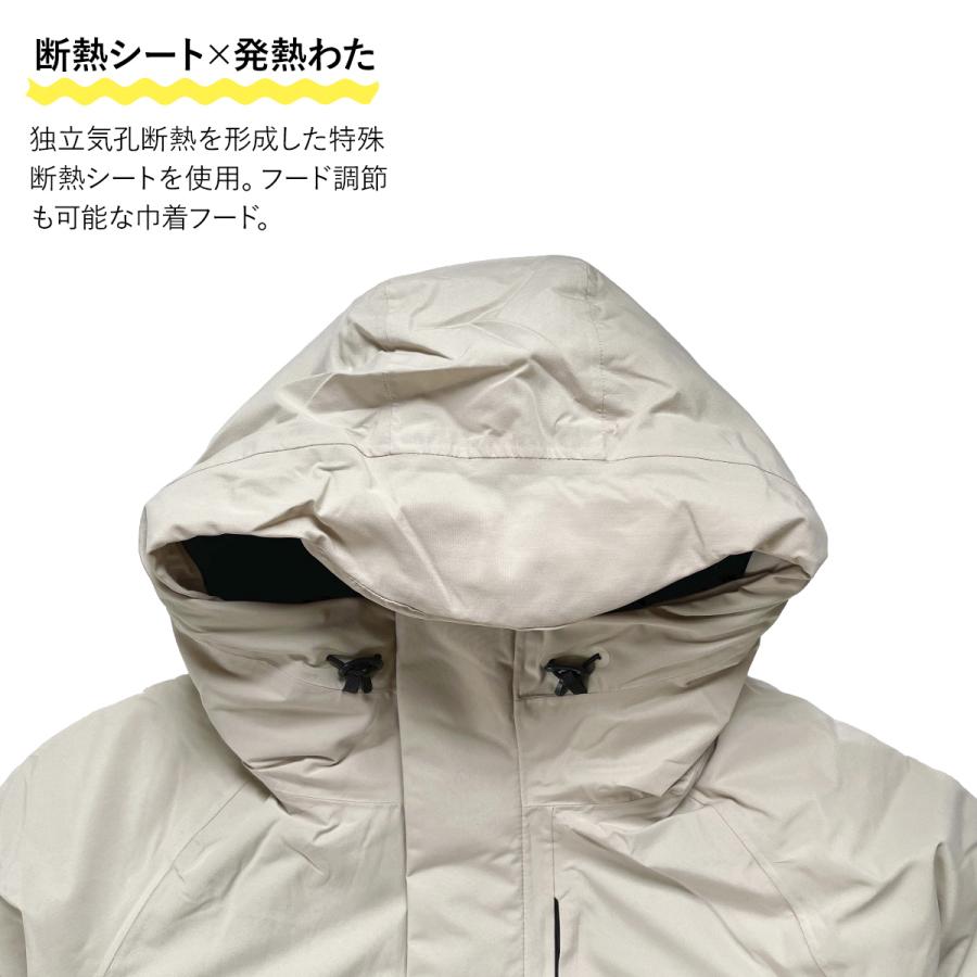 ワークマン エックスシェルター 断熱α 防水防寒ジャケット （ XW601A