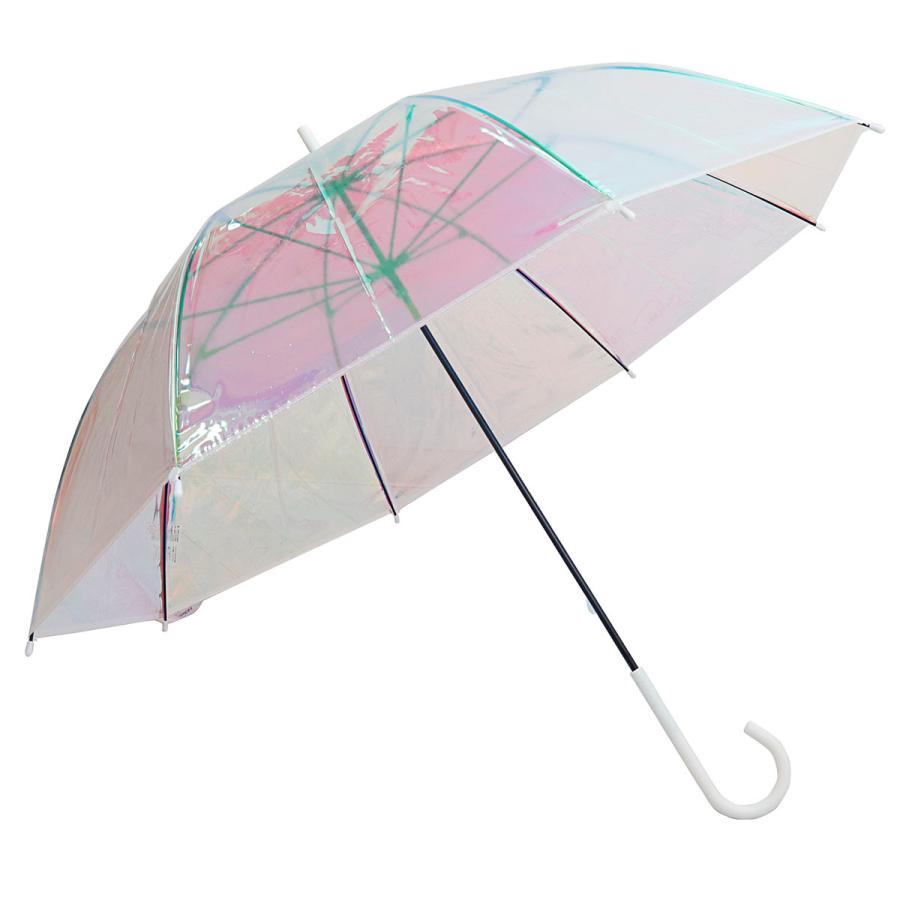 Wpc 傘 W P C オーロラビニール傘 雨傘 Wpc 傘 ビニール傘 ダブリューピーシー ワールドパーティー 長傘 オーロラレインボー傘 虹色 傘 レインボー傘 Wpc 001 カヴァティーナ レディース通販館 通販 Yahoo ショッピング