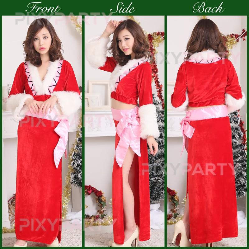 PIXYPARTY クリスマス コスプレ サンタ 衣装 クリスマス女帝セクシー