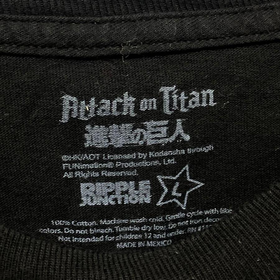 海外企画 進撃の巨人 Attack On Titan アニメtシャツ キャラクタープリントtシャツ L Sa30 Sa2107 C Cave 古着屋 通販 Yahoo ショッピング