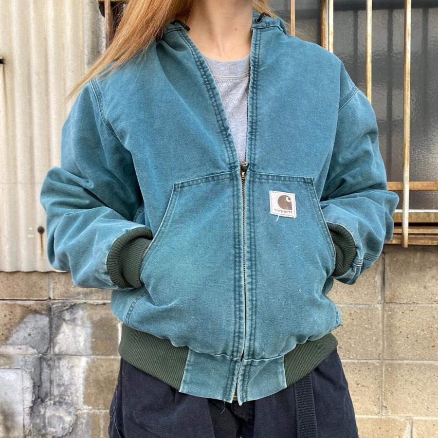 USA製 Carhartt カーハート アクティブジャケット ダック地 フルジップパーカー アクティブパーカー キルティングライナー メンズM グリーン 緑系 :c22111559:cave 古着屋 - 通販 - Yahoo!ショッピング USA製 Carhartt カーハート アクティブジャケット ダック地 フルジップパーカー アクティブパーカー キルティングライナー メンズM グリーン 緑系 :c22111559:cave 古着屋 - 通販 - Yahoo!ショッピング