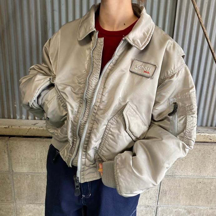 Schott ショット CWU-R ミリタリー フライトジャケット メンズL