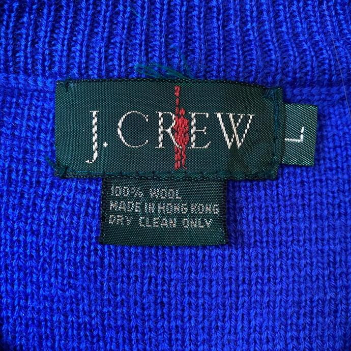 80〜90年代 J.CREW ジェイクルー ウールニットセーター メンズL｜caveused｜07