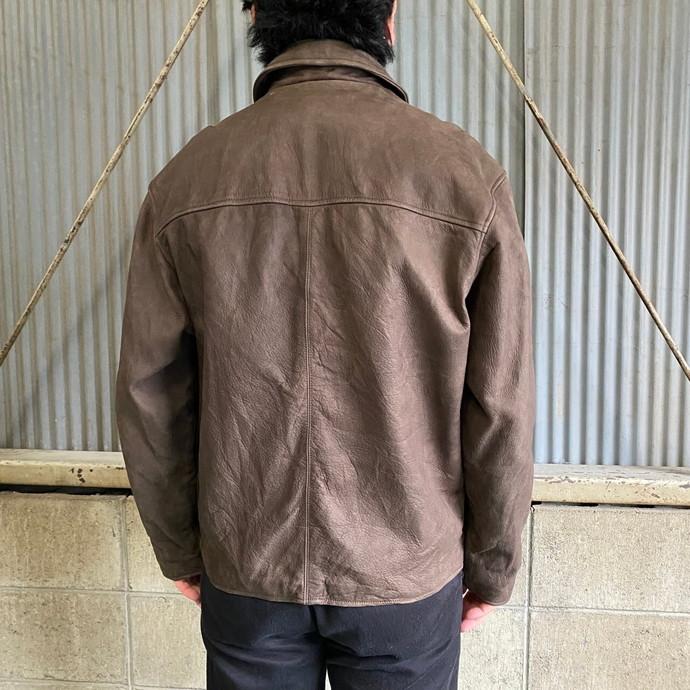 90年代〜 Eddie Bauer エディーバウアー ヌバックレザージャケット