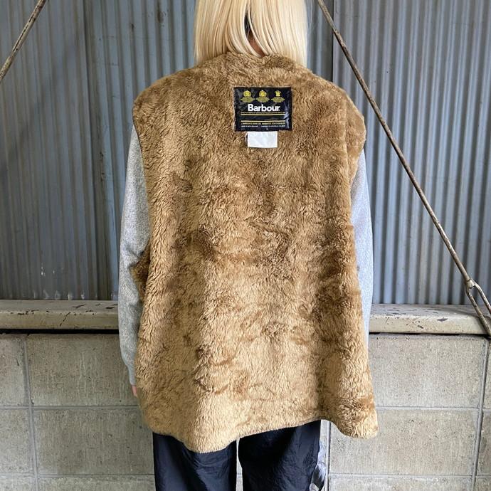 ビッグサイズ 80〜90年代 英国製 Barbour バブアー パイルライナー
